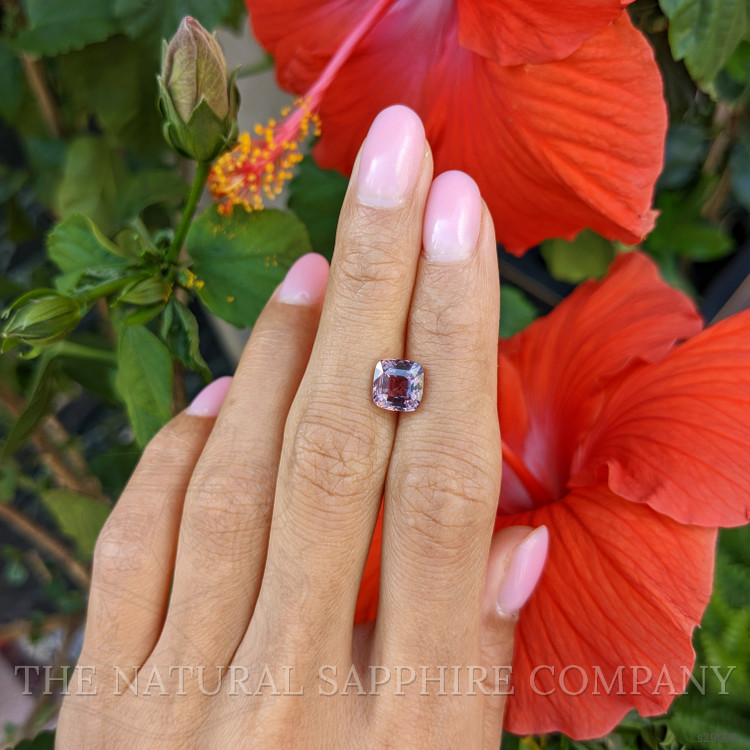 3.05 Ct. Purplish Pink Sapphire from Madagascar