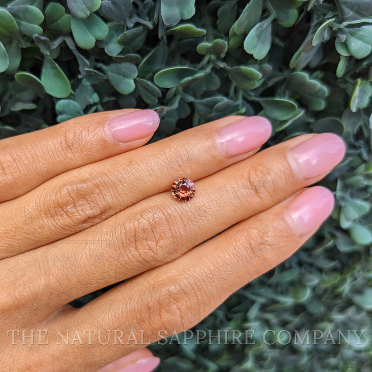 0.95 Ct. Orangish Brown Sapphire from Madagascar