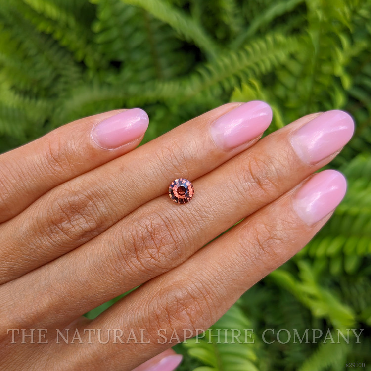 0.95 Ct. Orangish Brown Sapphire from Madagascar