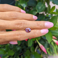 3.24 Ct. Padparadscha Sapphire from Madagascar Life Style