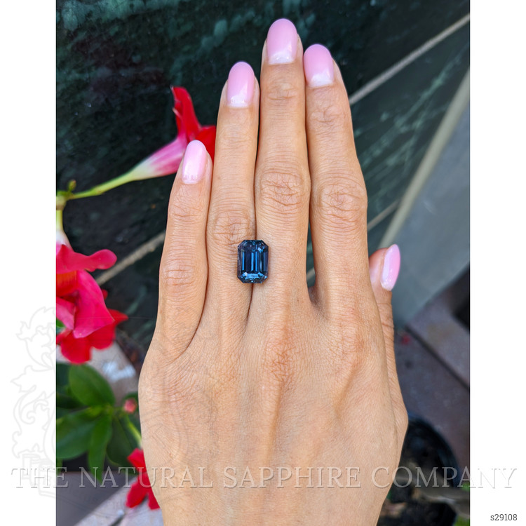 8.83 Ct. Purple Sapphire from Ceylon (Sri Lanka)