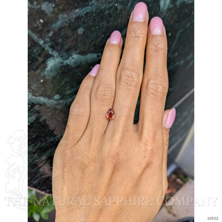 1.05 Ct. Orange Sapphire from Madagascar