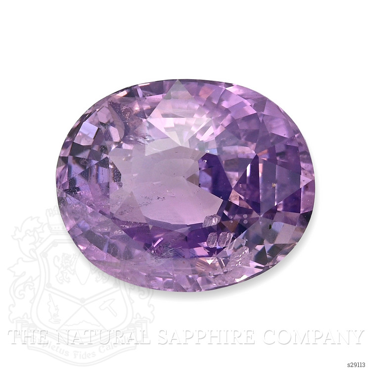9.18 Ct. Pinkish Purple Sapphire from Ceylon (Sri Lanka)