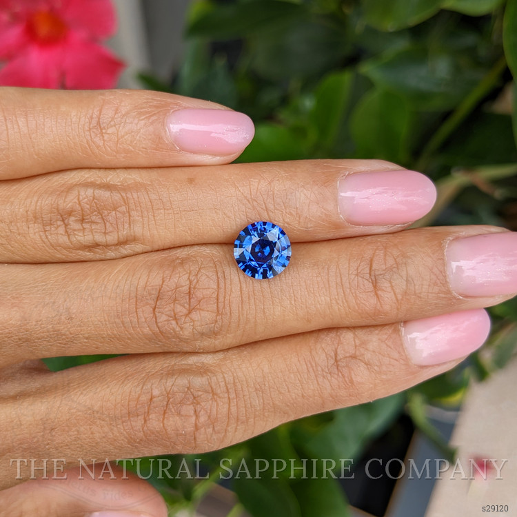 2.52 Ct. Blue Sapphire from Ceylon (Sri Lanka)