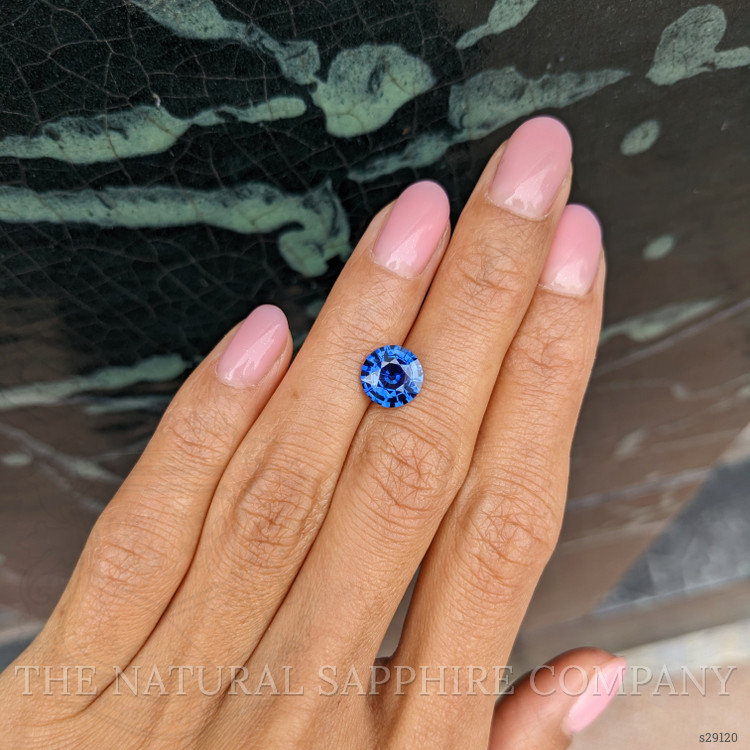 2.52 Ct. Blue Sapphire from Ceylon (Sri Lanka)