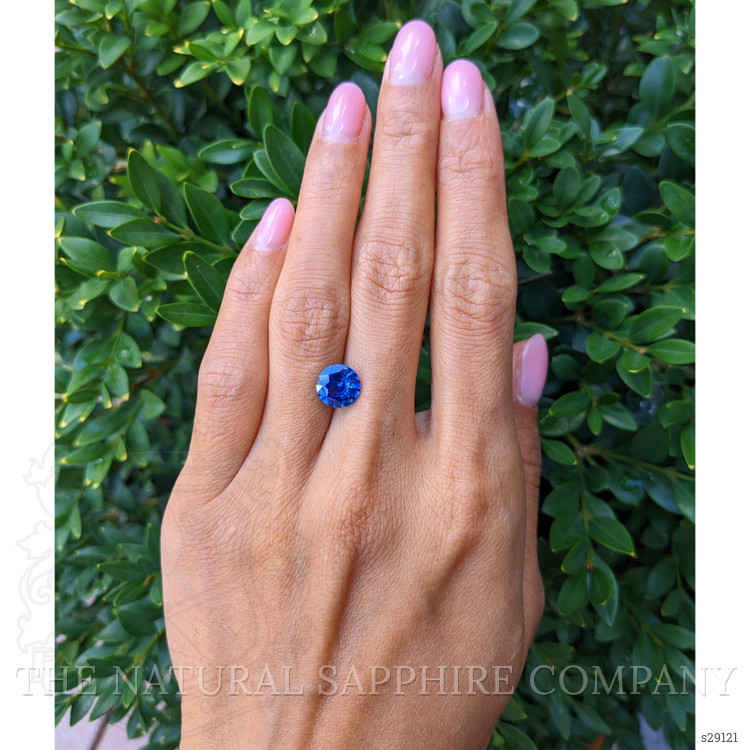 2.53 Ct. Blue Sapphire from Ceylon (Sri Lanka)