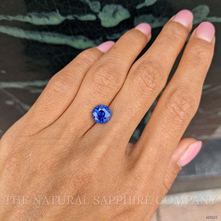 2.61 Ct. Blue Sapphire from Ceylon (Sri Lanka)