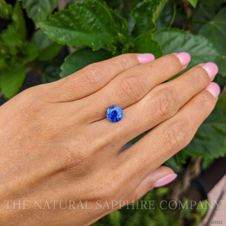 2.61 Ct. Blue Sapphire from Ceylon (Sri Lanka)
