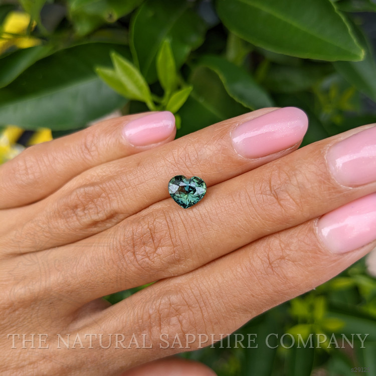 2.16 Ct. Green Sapphire from Ceylon (Sri Lanka)