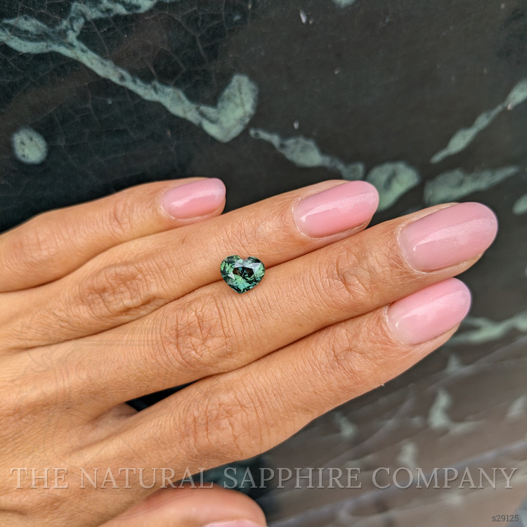 2.16 Ct. Green Sapphire from Ceylon (Sri Lanka)
