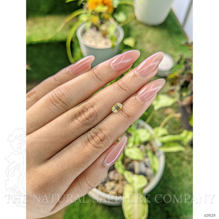 0.94 Ct. Yellow Sapphire from Ceylon (Sri Lanka)