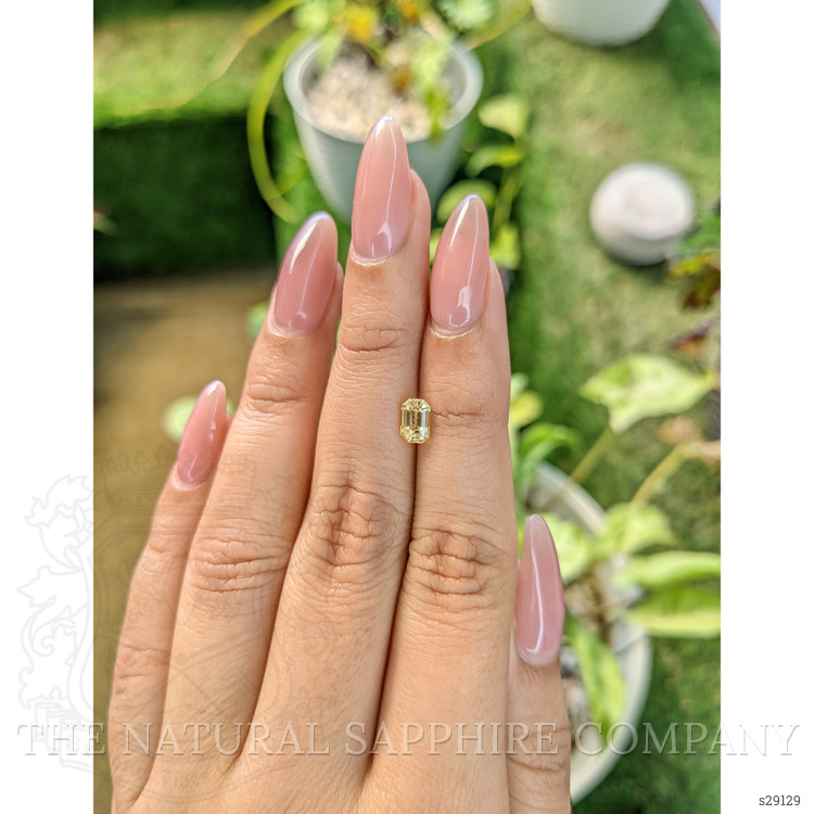 0.94 Ct. Yellow Sapphire from Ceylon (Sri Lanka)