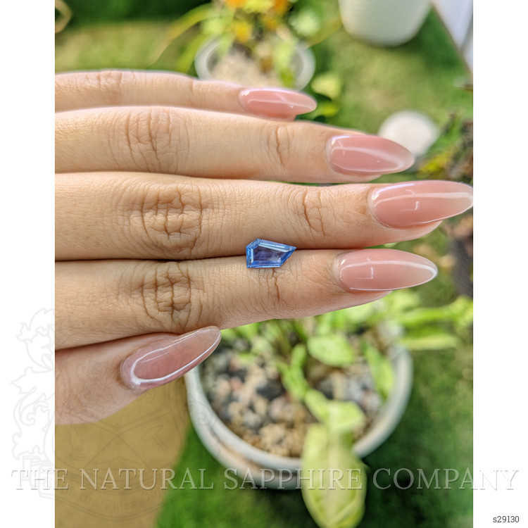 1.11 Ct. Blue Sapphire from Ceylon (Sri Lanka)