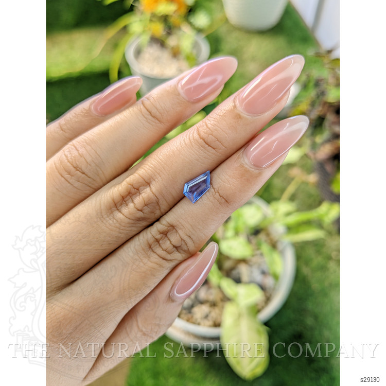 1.11 Ct. Blue Sapphire from Ceylon (Sri Lanka)