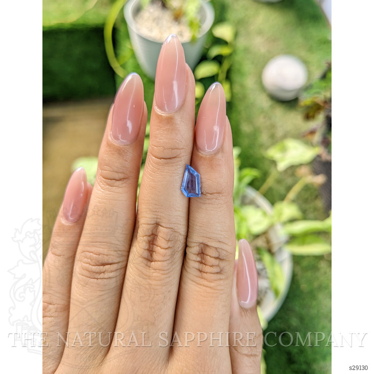 1.11 Ct. Blue Sapphire from Ceylon (Sri Lanka)