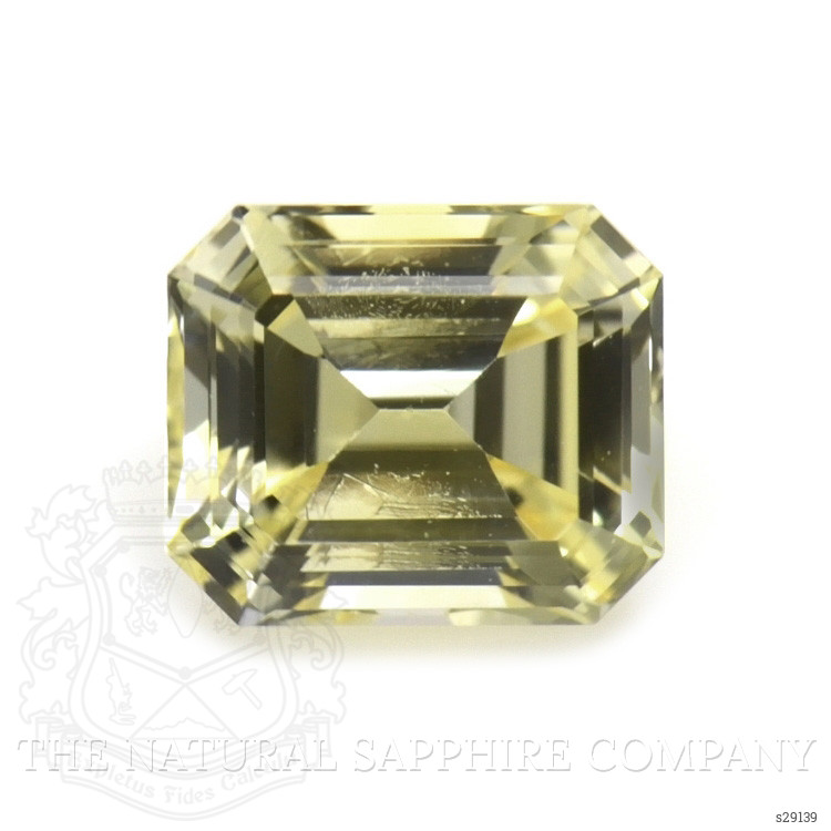 0.62 Ct. Yellow Sapphire from Ceylon (Sri Lanka)