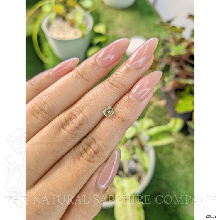 0.62 Ct. Yellow Sapphire from Ceylon (Sri Lanka)