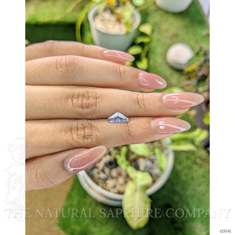 1.05 Ct. Blue Sapphire from Ceylon (Sri Lanka)