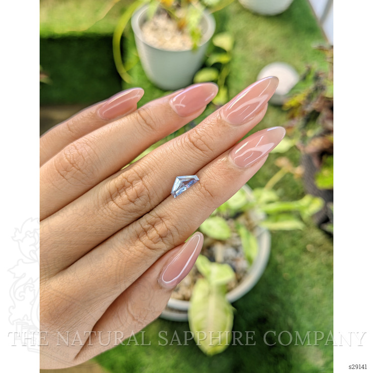 1.05 Ct. Blue Sapphire from Ceylon (Sri Lanka)