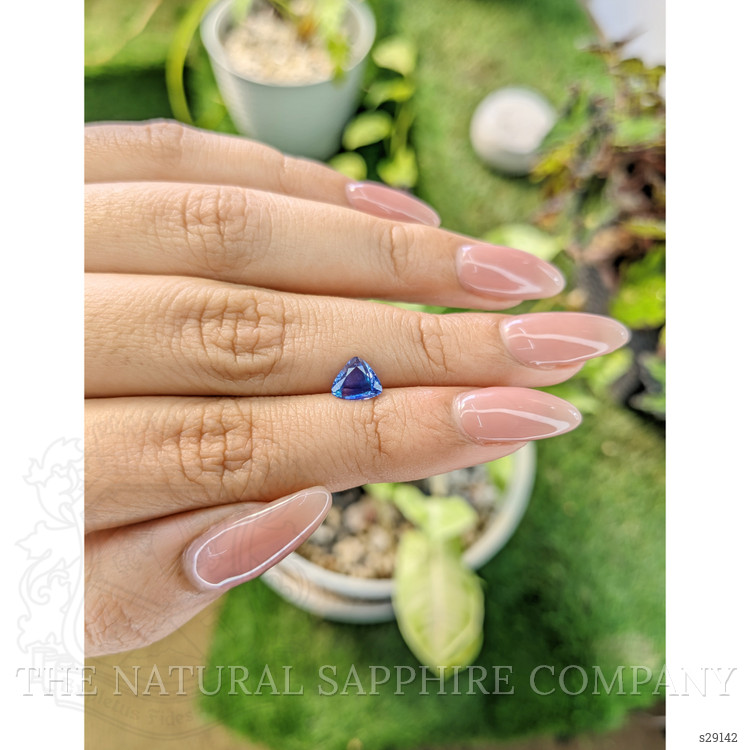 1.07 Ct. Blue Sapphire from Ceylon (Sri Lanka)