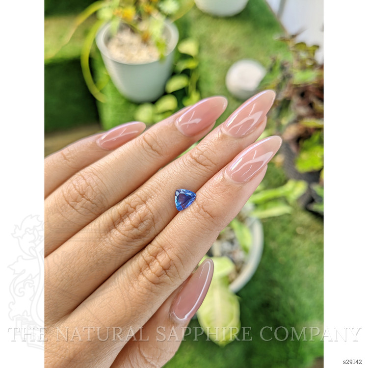1.07 Ct. Blue Sapphire from Ceylon (Sri Lanka)