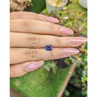 1.26 Ct. Violet Sapphire from Ceylon (Sri Lanka) Life Style