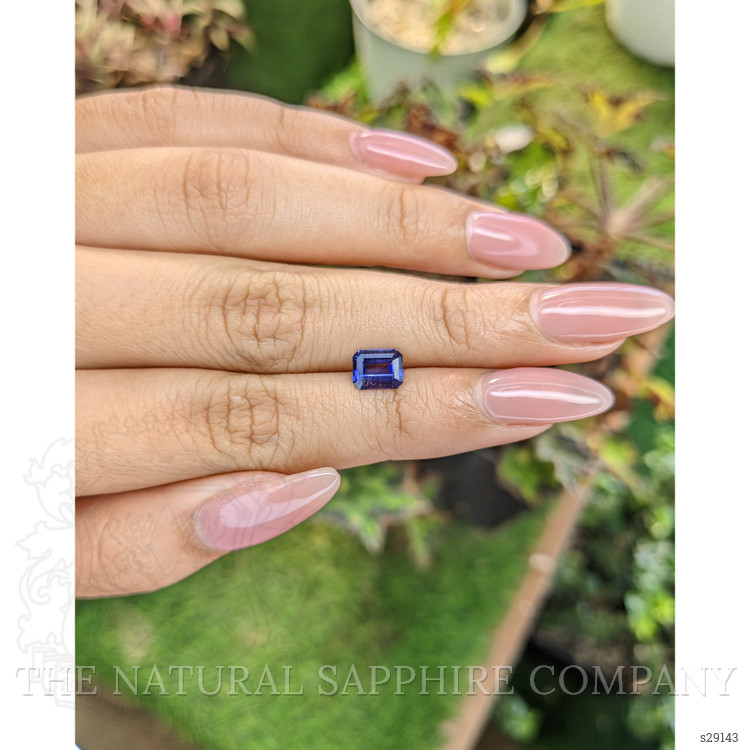 1.26 Ct. Violet Sapphire from Ceylon (Sri Lanka)