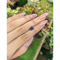 1.26 Ct. Violet Sapphire from Ceylon (Sri Lanka) Life Style