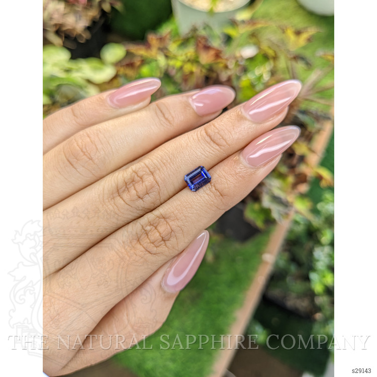 1.26 Ct. Violet Sapphire from Ceylon (Sri Lanka)
