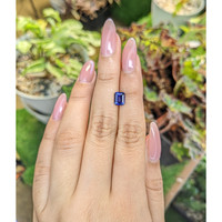 1.26 Ct. Violet Sapphire from Ceylon (Sri Lanka) Life Style