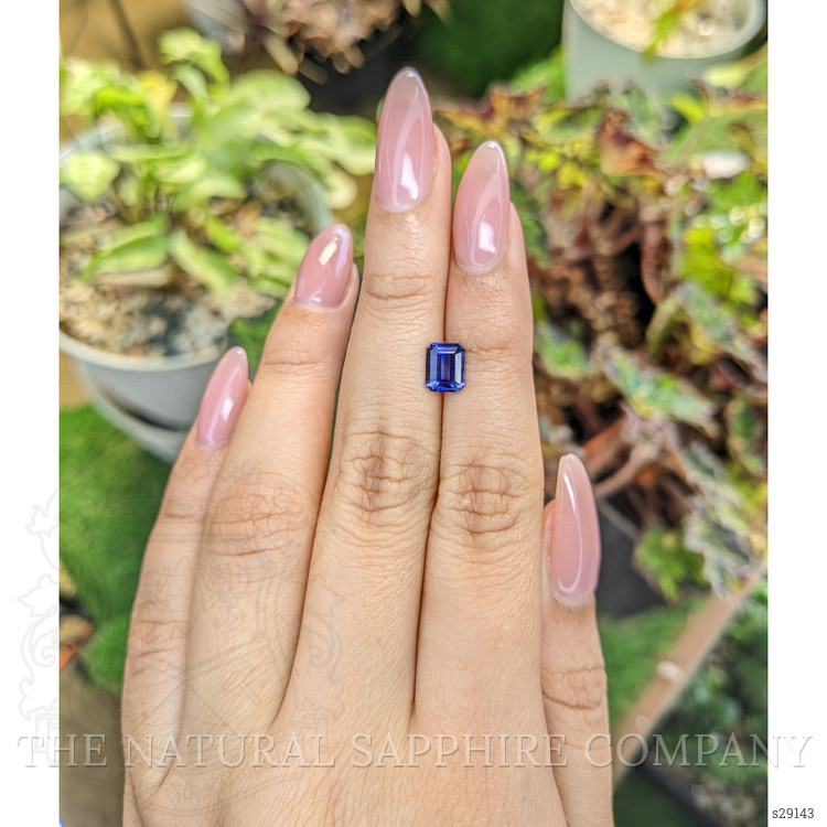 1.26 Ct. Violet Sapphire from Ceylon (Sri Lanka)