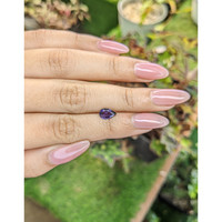 1.15 Ct. Violet Sapphire from Ceylon (Sri Lanka) Life Style