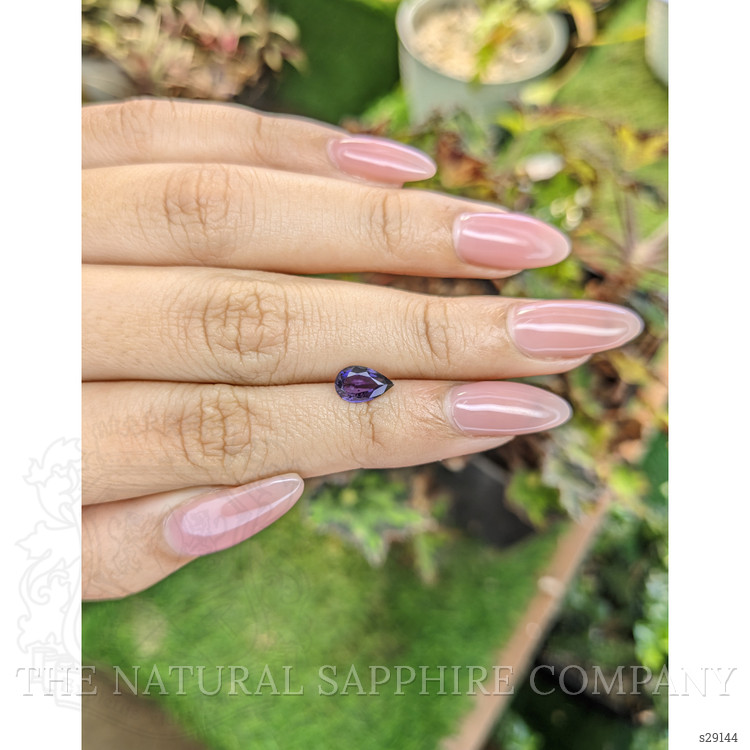 1.15 Ct. Violet Sapphire from Ceylon (Sri Lanka)