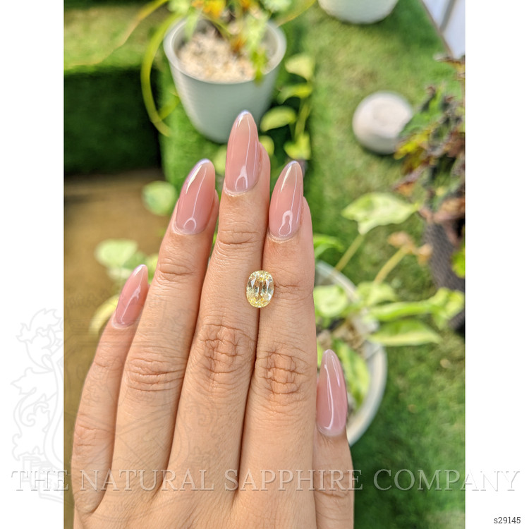 2.36 Ct. Yellow Sapphire from Ceylon (Sri Lanka)