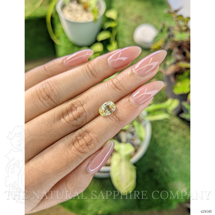 2.36 Ct. Yellow Sapphire from Ceylon (Sri Lanka)