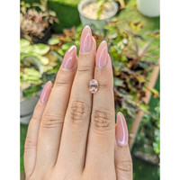 2.32 Ct. Peach Sapphire from Ceylon (Sri Lanka) Life Style