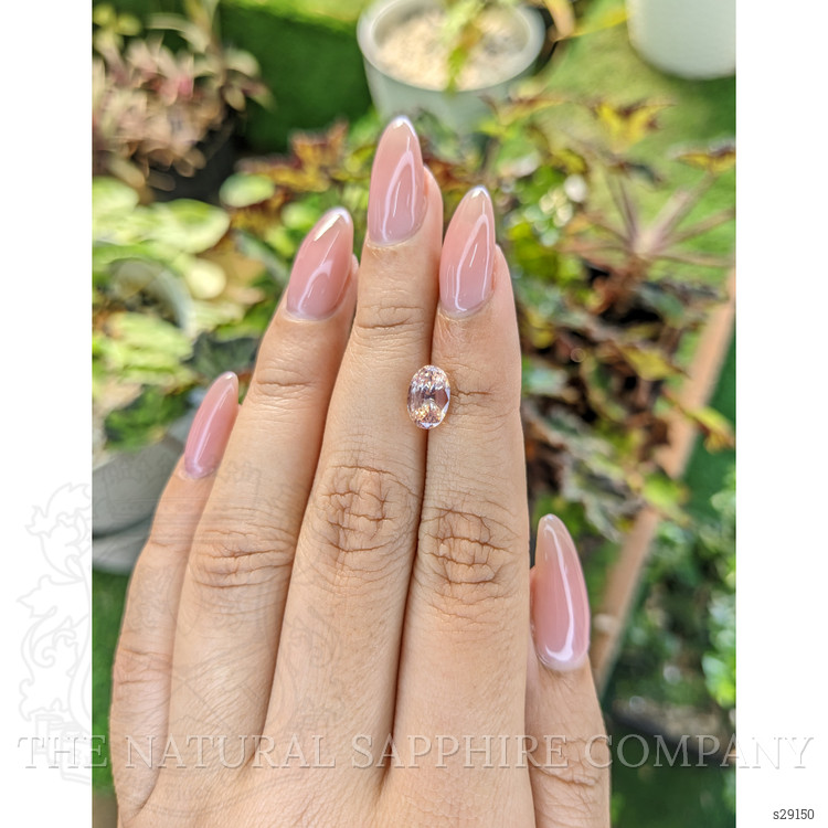 2.32 Ct. Peach Sapphire from Ceylon (Sri Lanka)