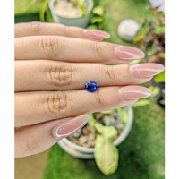 1.07 Ct. Blue Sapphire from Ceylon (Sri Lanka) Life Style