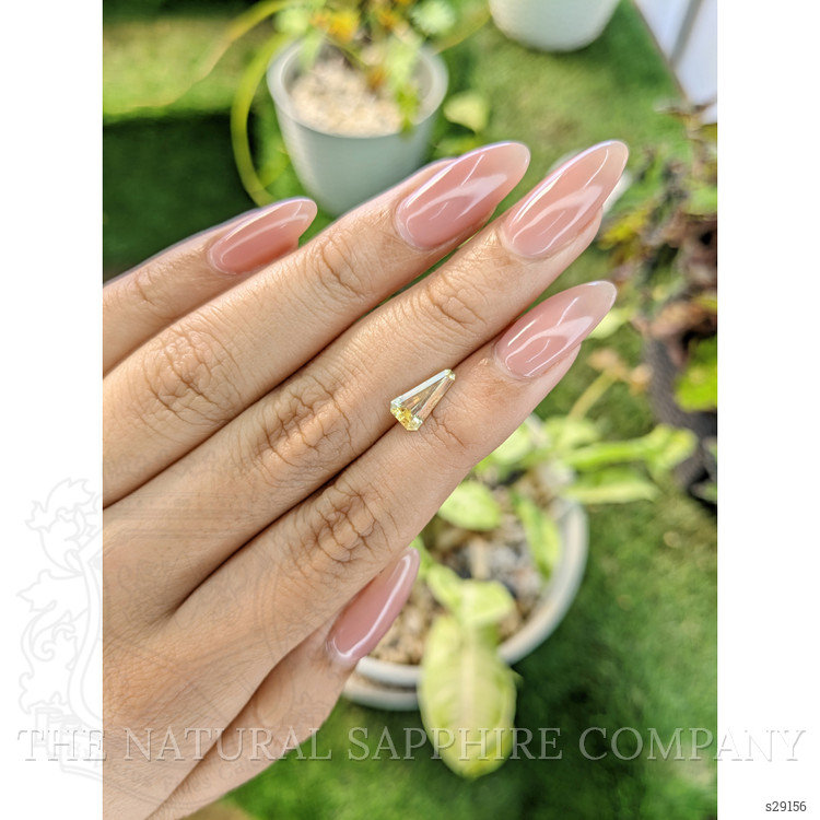 1.07 Ct. Yellow Sapphire from Ceylon (Sri Lanka)