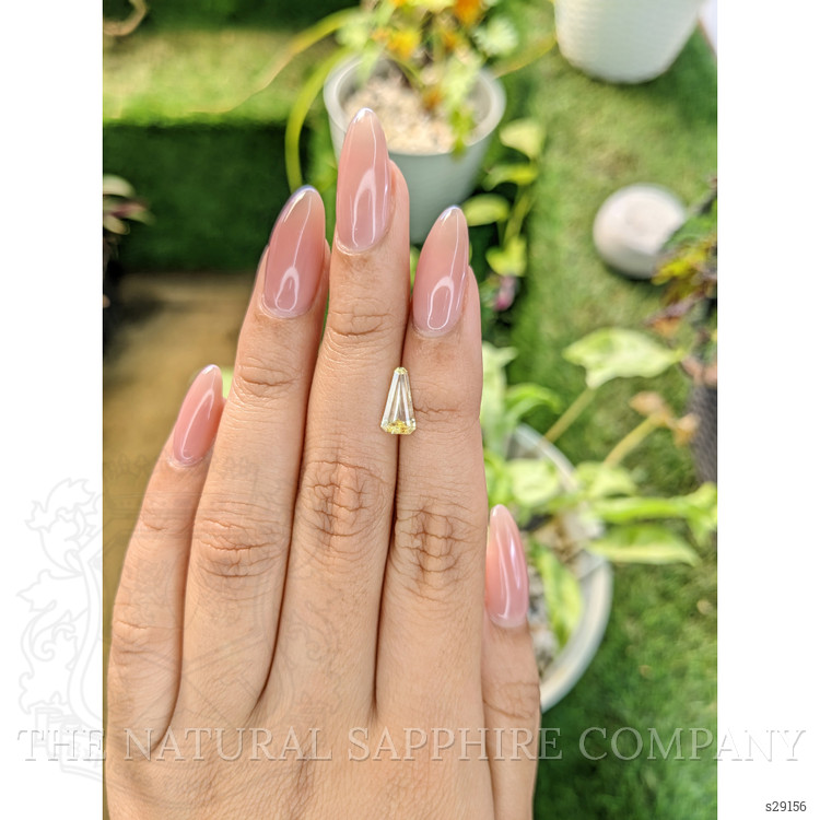 1.07 Ct. Yellow Sapphire from Ceylon (Sri Lanka)