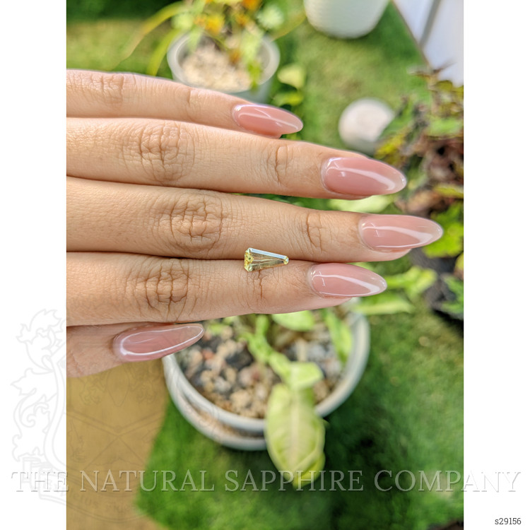 1.07 Ct. Yellow Sapphire from Ceylon (Sri Lanka)