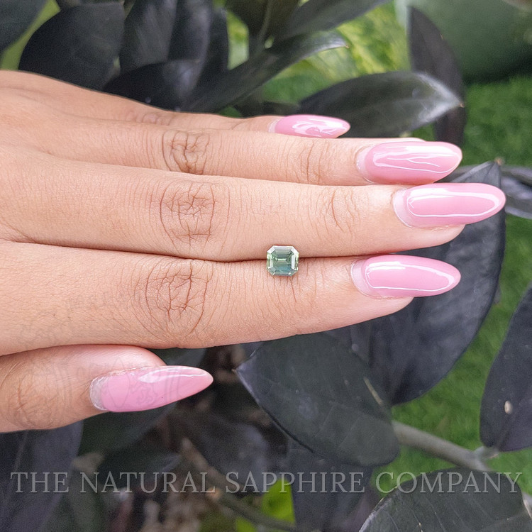 1.10 Ct. Green Sapphire from Madagascar