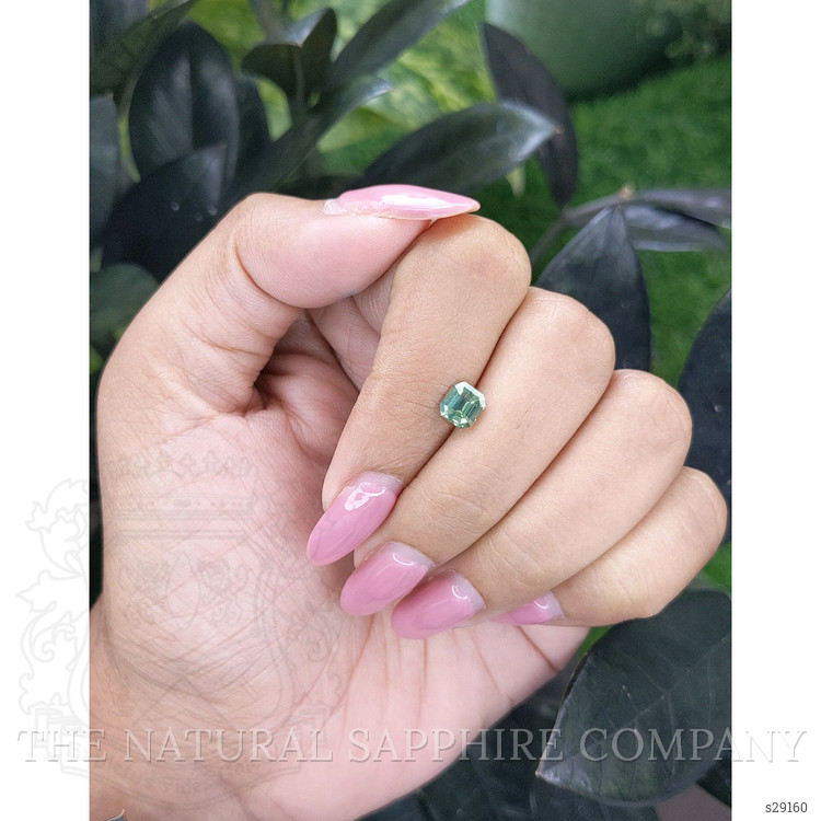 1.10 Ct. Green Sapphire from Madagascar