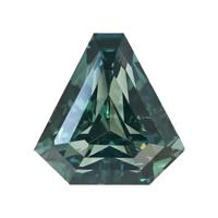 1.62 Ct. Bluish Green Sapphire from Madagascar Video