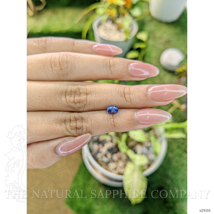 0.80 Ct. Bi Color Sapphire from Ceylon (Sri Lanka)