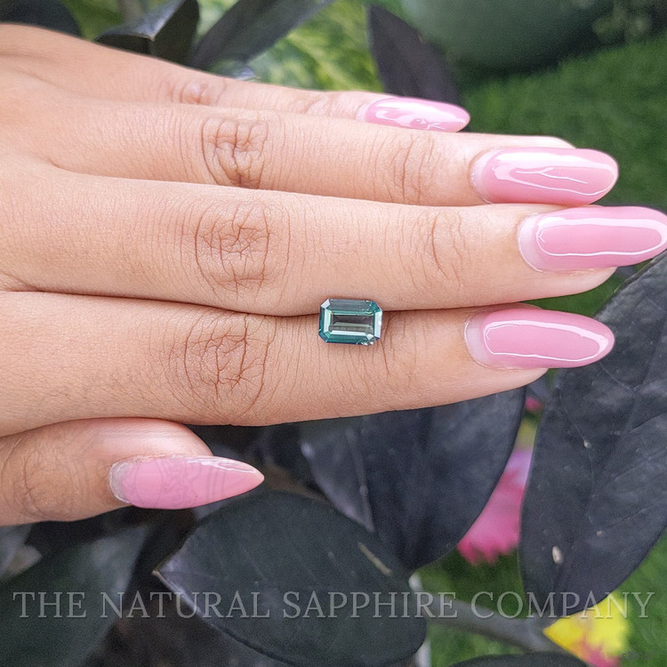 2.05 Ct. Greenish Blue Sapphire from Madagascar