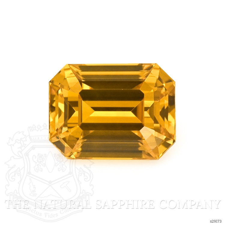 1.56 Ct. Orange Sapphire from Ceylon (Sri Lanka)