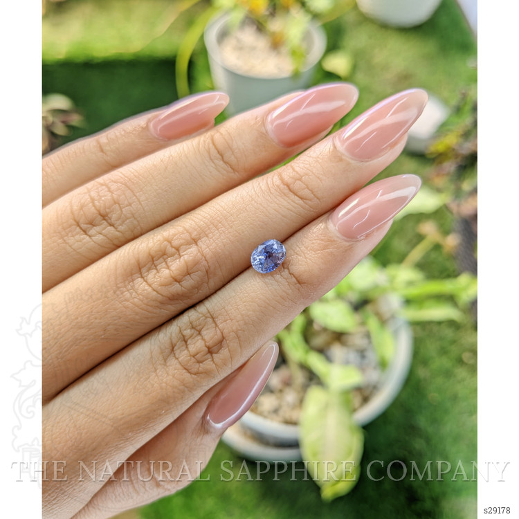 1.33 Ct. Bi Color Sapphire from Ceylon (Sri Lanka)