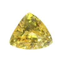 1.53 Ct. Orangish Yellow Sapphire from Ceylon (Sri Lanka) Video