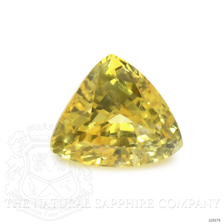 1.53 Ct. Orangish Yellow Sapphire from Ceylon (Sri Lanka)